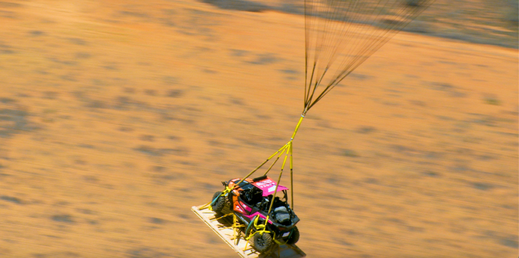 Forza 5 launch with amazing skydive stunt using a helicopter